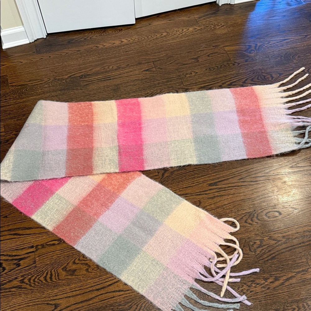 Colorful Plaid Scarf